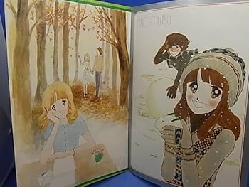 陸奥A子 カレンダー　カードセット　ビューティフルイラスト集　昭和レトロ　りぼん 陸奥A子 カレンダー カードセット ビューティフルイラスト集